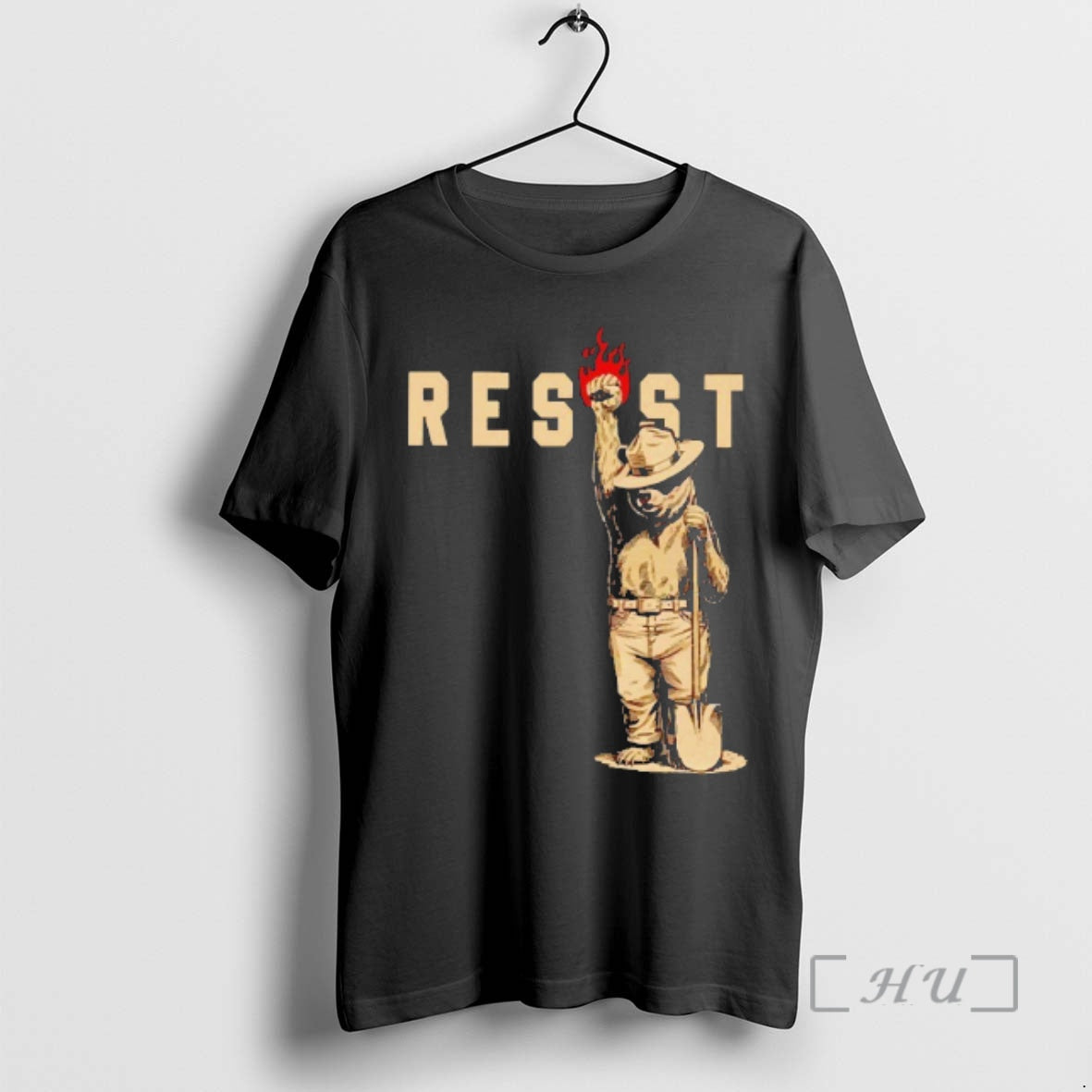 Officials Resist Anti Trump Smokey Bear Premium T Shirt Sweater