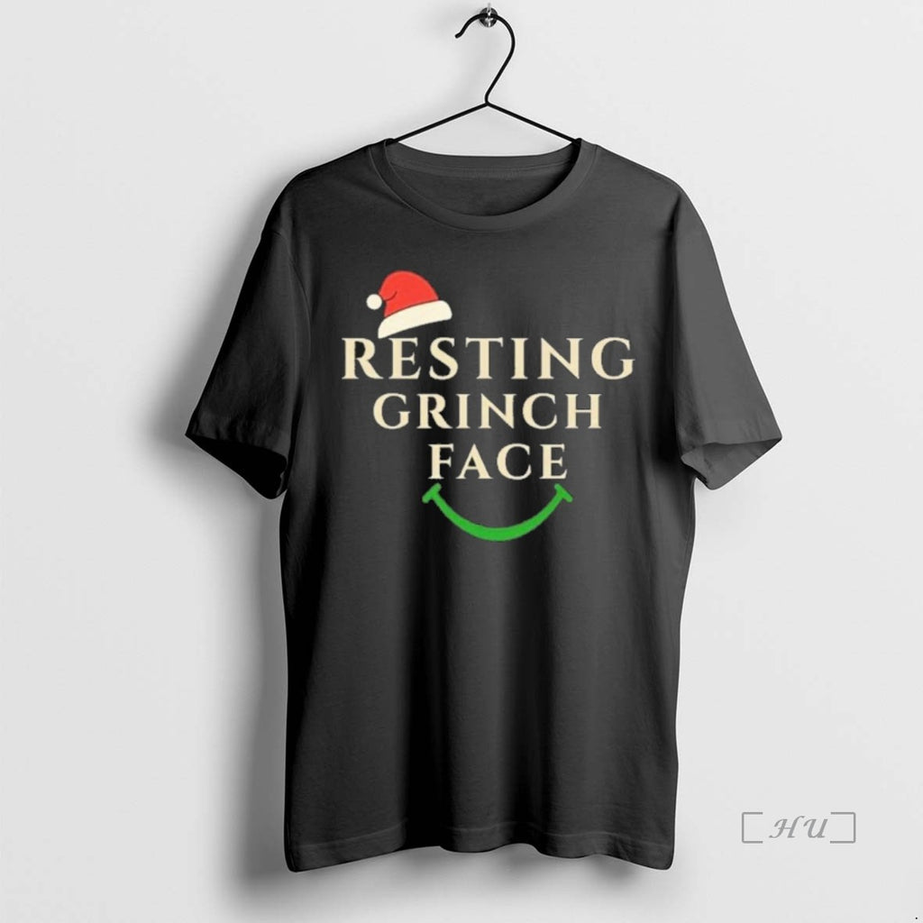 Officials Resting Grinch Face Christmas T Shirt Sweater