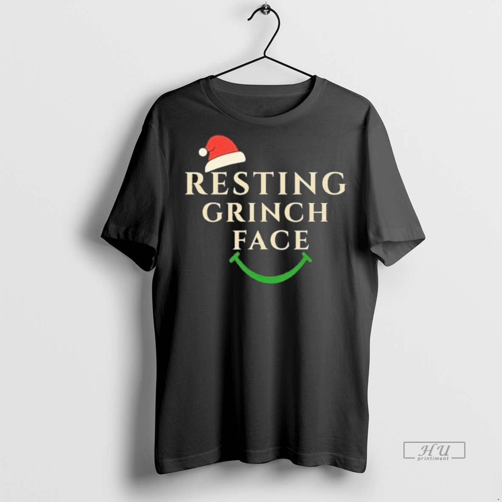 Officials Resting Grinch Face Christmas Tee Shirt Sweater