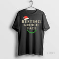Officials Resting Grinch Face Christmas Tee Shirt Sweater