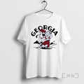 Officials Retro Georgia Bulldogs Golf Tee Shirt Sweater