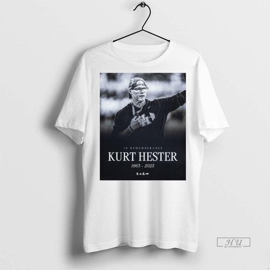 Officials Rice Football Family In Remembrance Kurt Hester 1963 2025 Tee Shirt Sweater
