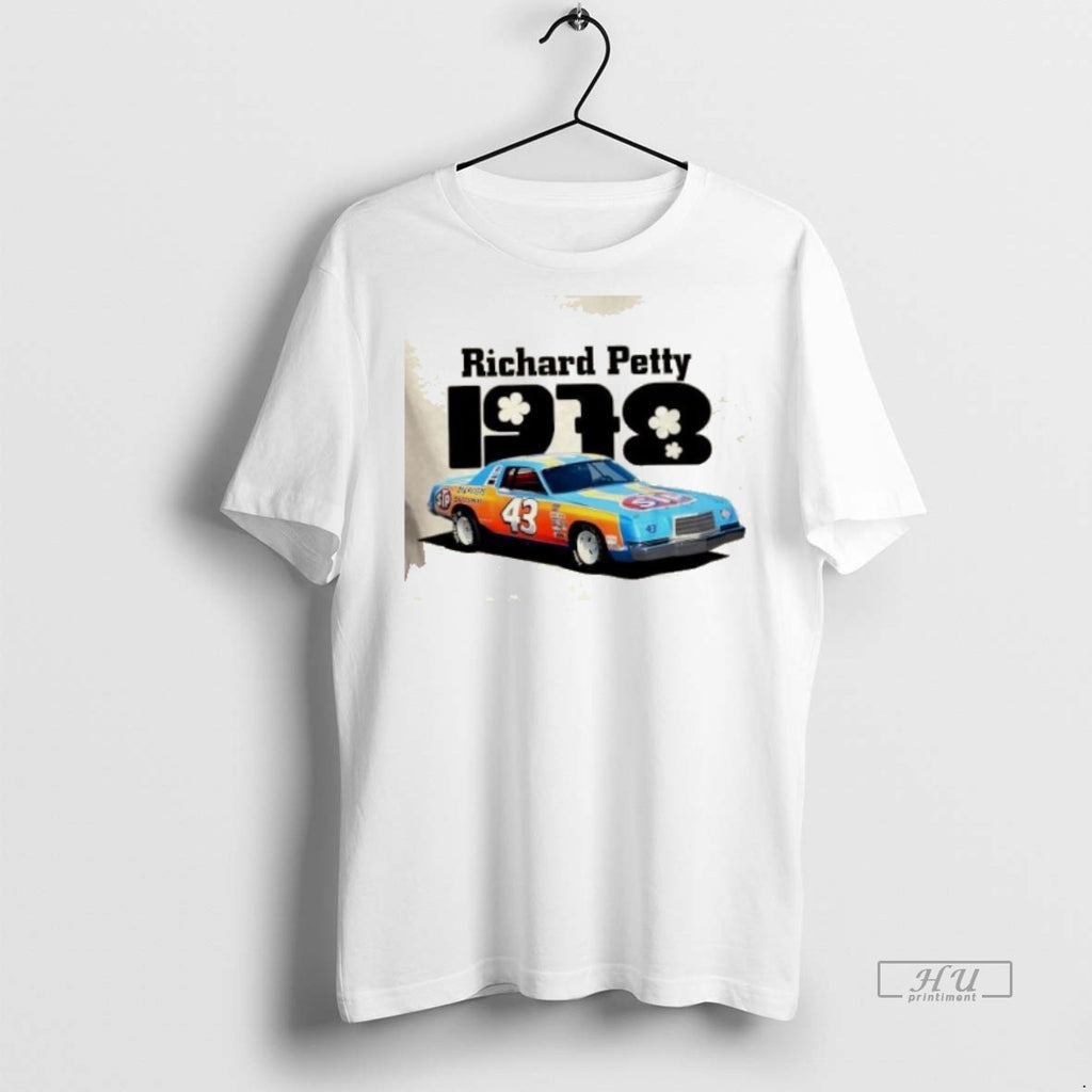 Officials Richard Petty Dodge Magnum 1978 Graphic Tee Shirt Sweater