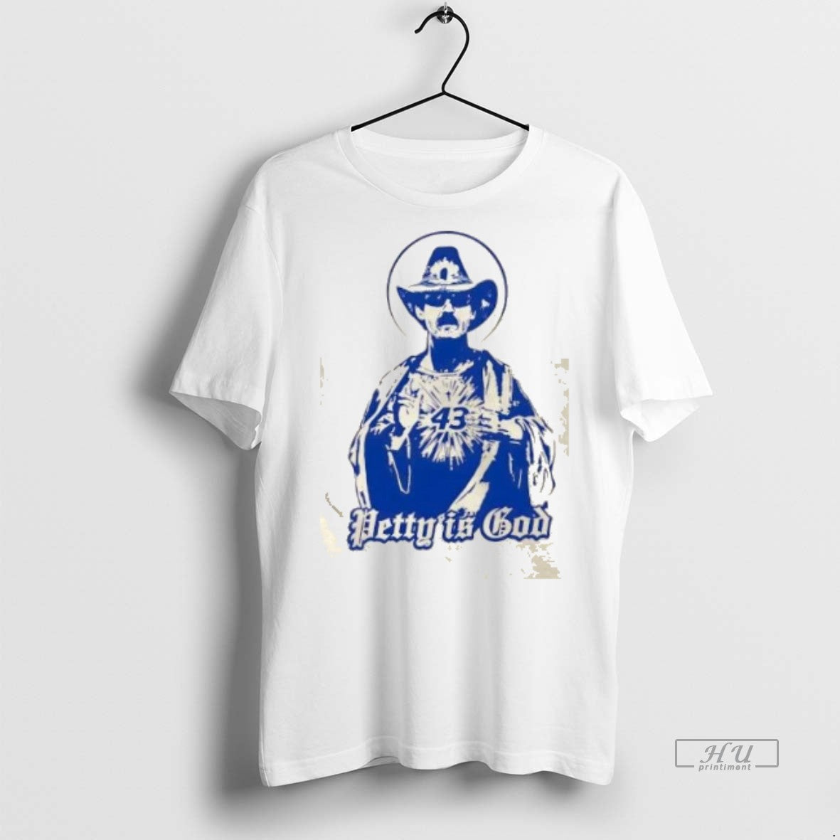 Officials Richard Petty Is God Graphic Tee Shirt Sweater
