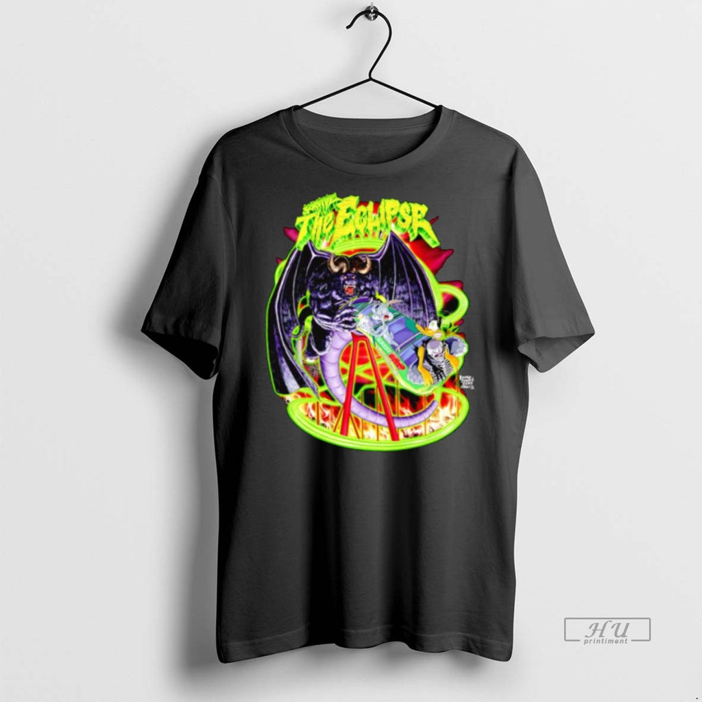 Officials Ride The Eclipse Bugs Bunny And Daffy Duck Aciddrop Collab Premium Tee Shirt Sweater