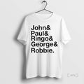 Officials Robbie Williams Wearing John Paul Ringo George Robbie