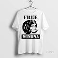 Officials Robert Rich Free Winona Ryder Premium Tee Shirt Sweater