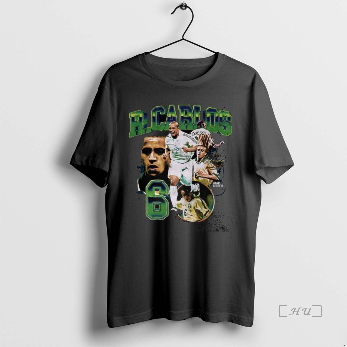Officials Roberto Carlos Number 6 Graphic Vintage Premium T Shirt Sweater