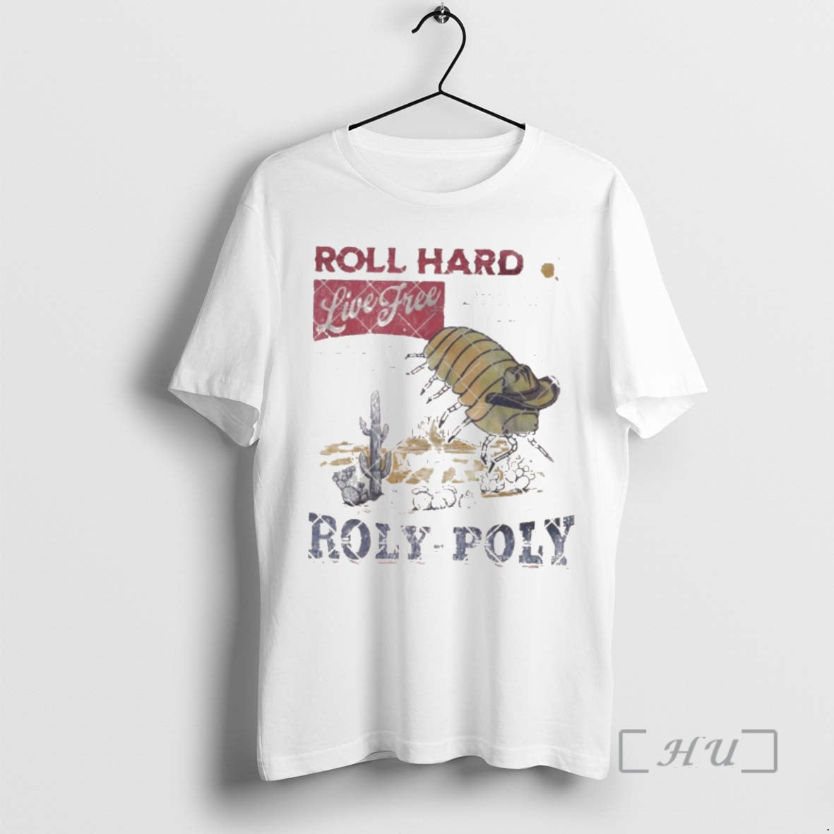 Officials Roll Hard Live Free Roly Poly T Shirt Sweater