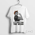 Officials Rosie The Riveter Softball Mom Its Not For The Weak Premium T Shirt Sweater