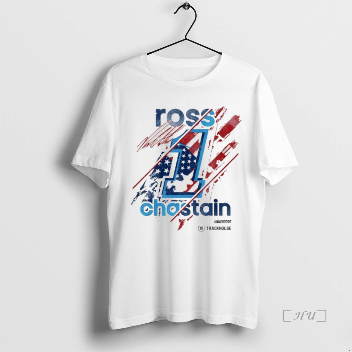 Officials Ross Chastain Trackhouse Racing Team 2026 Driver Flag Signature
