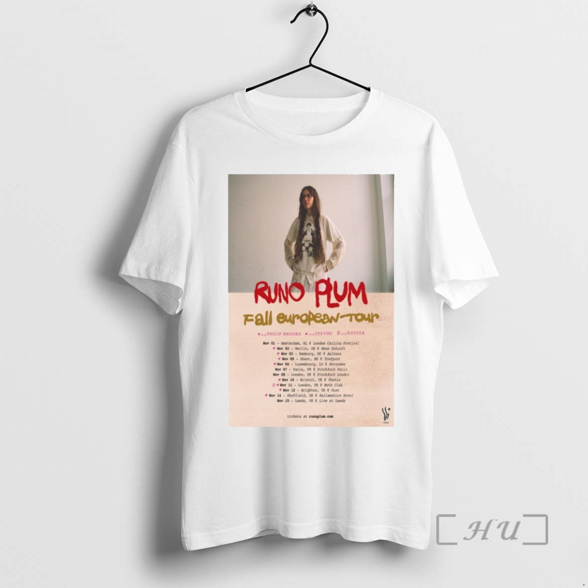 Officials Runo Plum Fall European Tour 2025 T Shirt Sweater