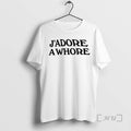 Officials Russell Tovey Wearing Jadore A Whore Style Premium T Shirt Sweater