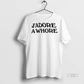 Officials Russell Tovey Wearing Jadore A Whore Style Premium Tee Shirt Sweater