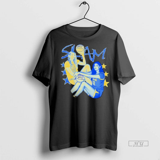 Officials Slam Sienna Betts Vs Lauren Betts Ucla Remix Cover Premium Tee Shirt Sweater