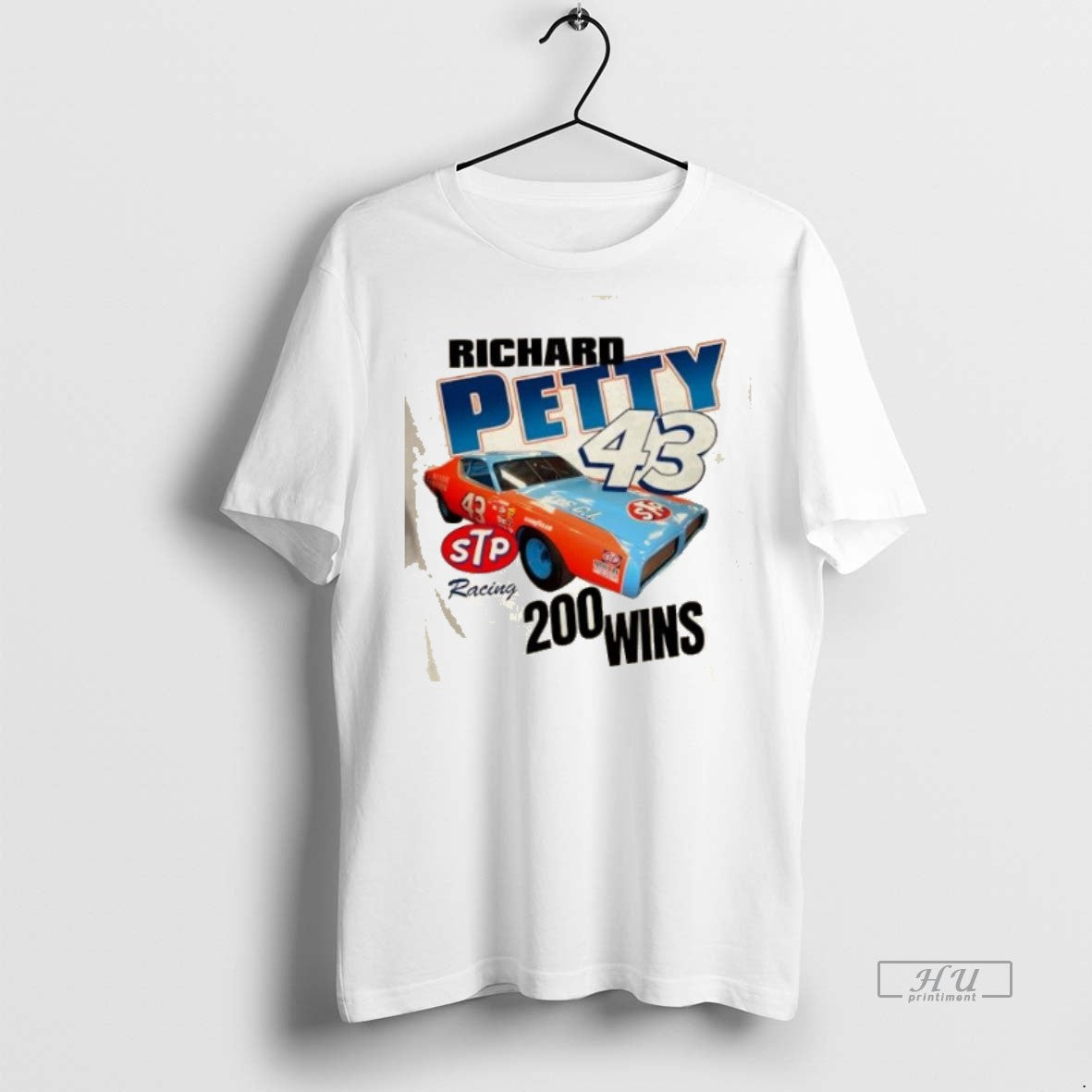 Officials Stp Racing Richard Petty 43 200 Wins Graphic Tee Shirt Sweater