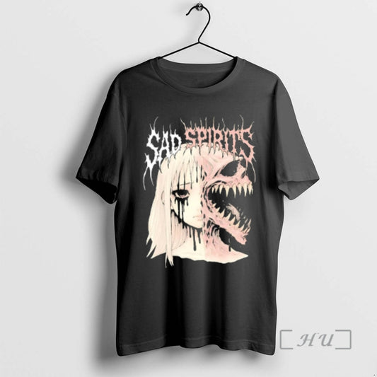 Officials Sad Girl Horror Anime Girl Premium T Shirt Sweater