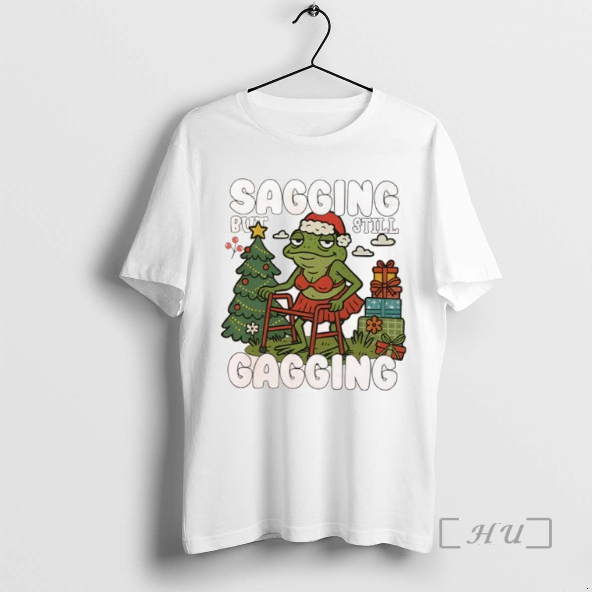 Officials Sagging But Still Gagging Christmas Tee Shirt Sweater
