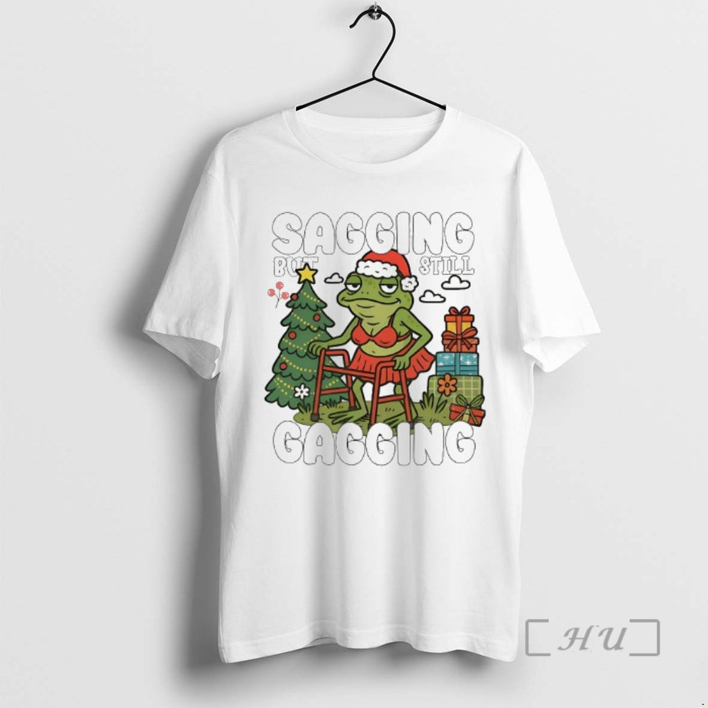 Officials Sagging But Still Gagging Christmas T Shirt Sweater