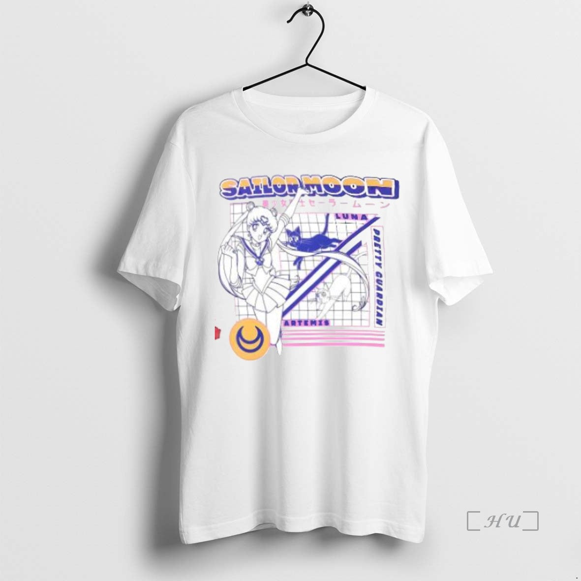 Officials Sailor Moon Luna And Artemis Pretty Guardian Premium T Shirt Sweater