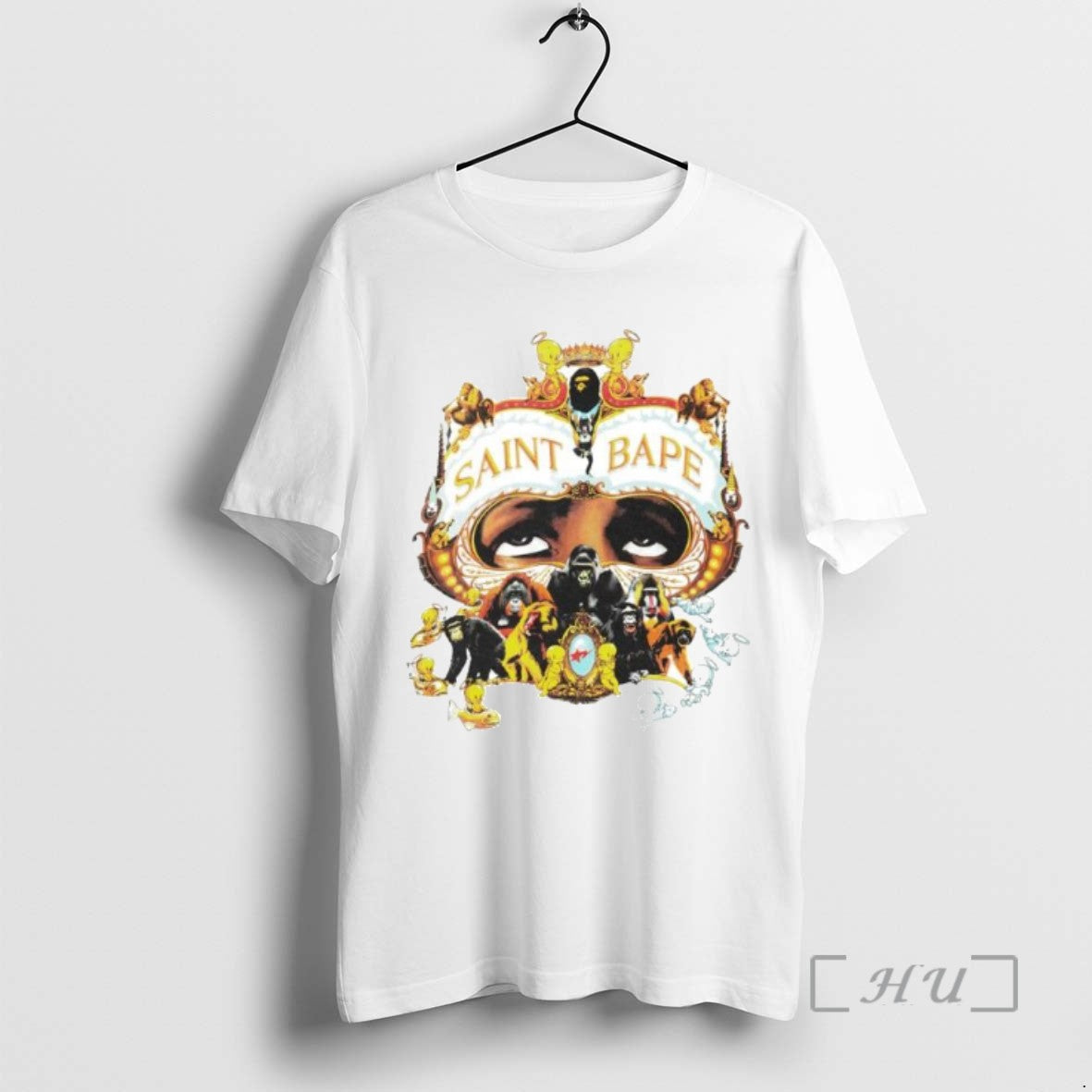Officials Saint Bape Bathing Ape Generation Bape Ornaments Tee Shirt Sweater