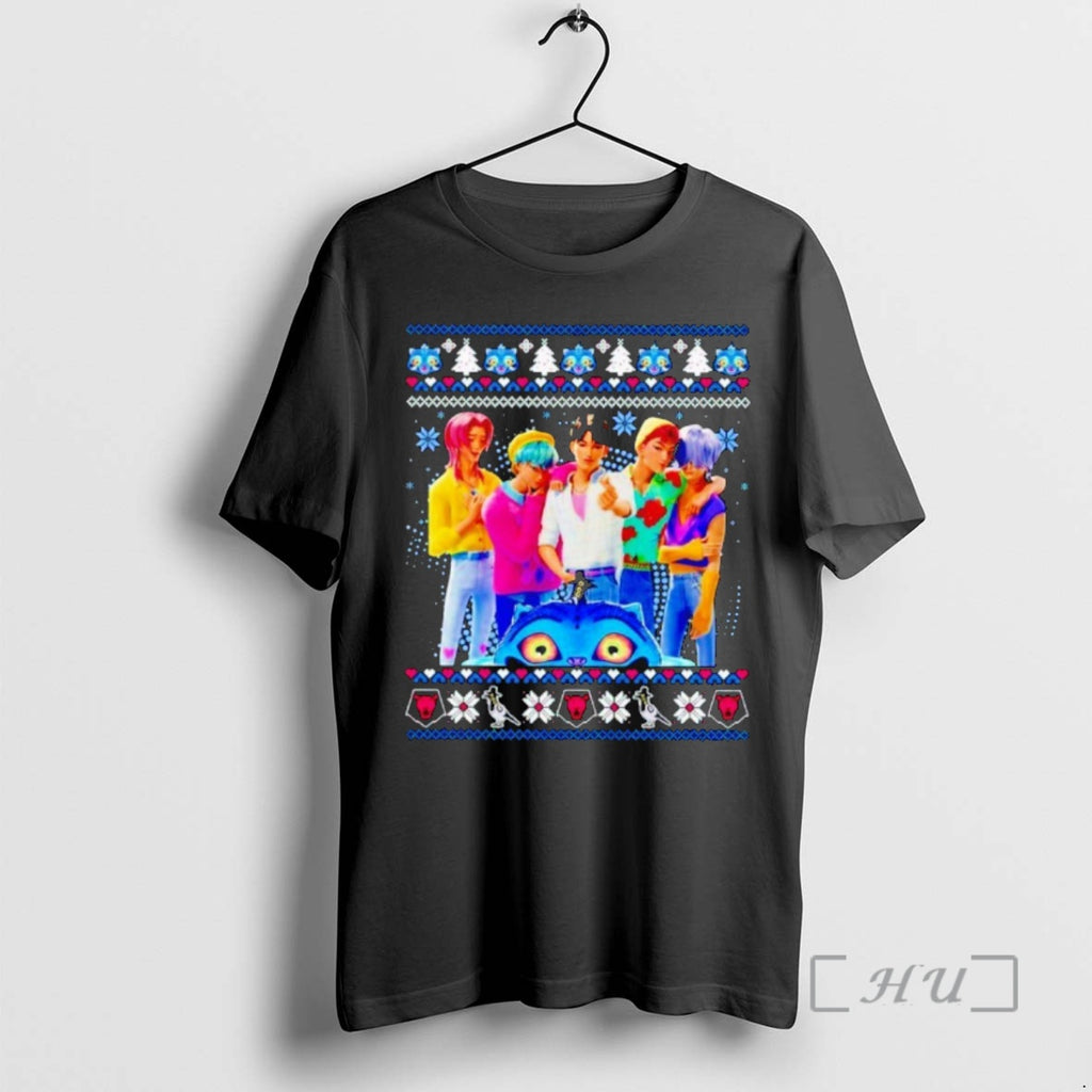 Officials Saja Boys Band Ugly Christmas T Shirt Sweater