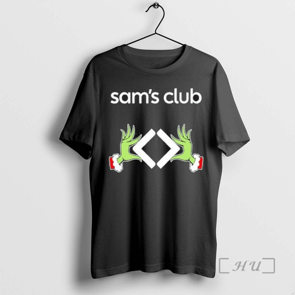 Officials Sams Club Grinch Hand Tee Shirt Sweater