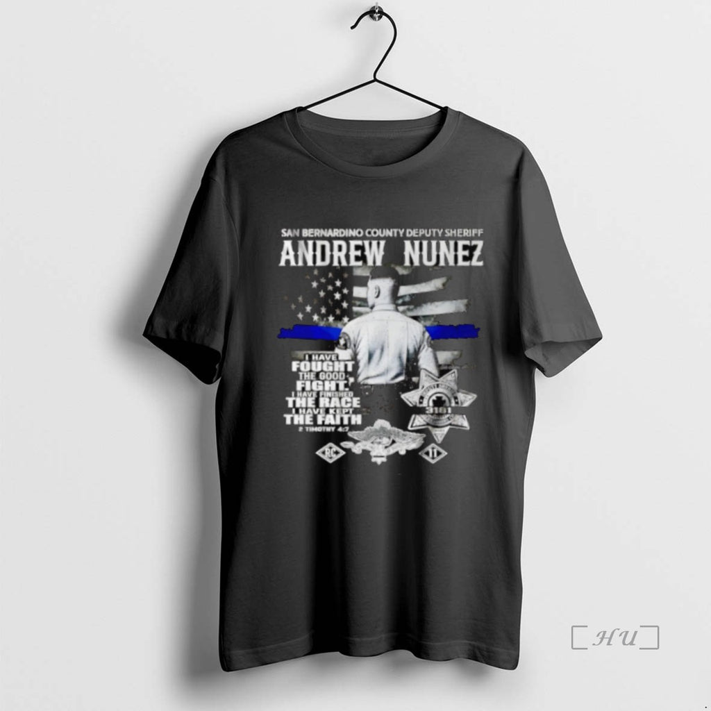 Officials San Bernardino County Deputy Sheriff Andrew Nunez Premium T Shirt Sweater
