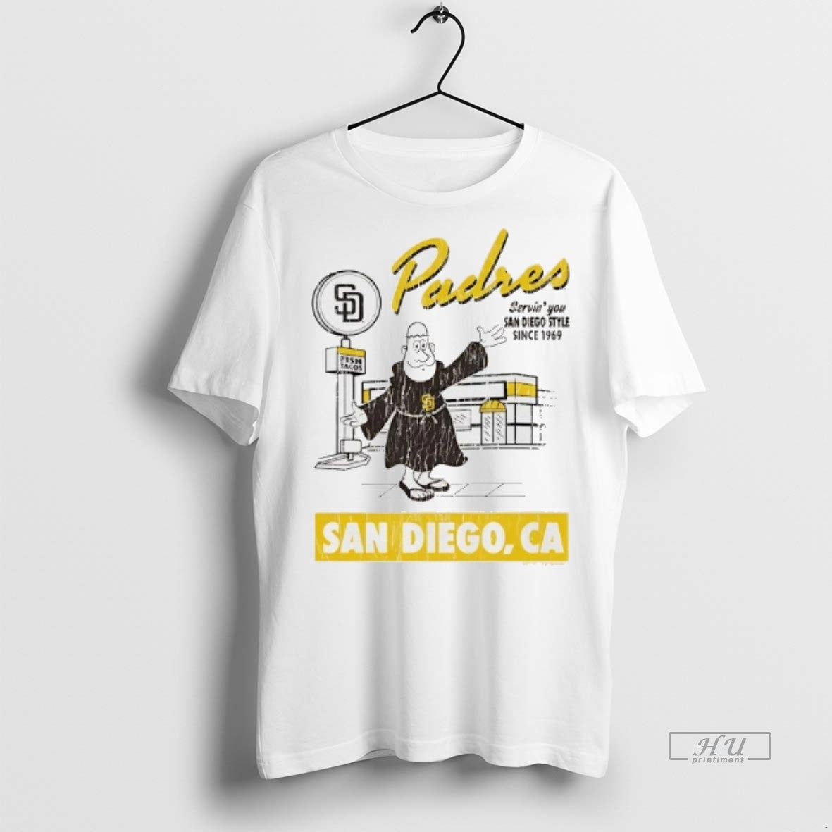 Officials San Diego Padres Serving You Since 1969 Tee Shirt Sweater