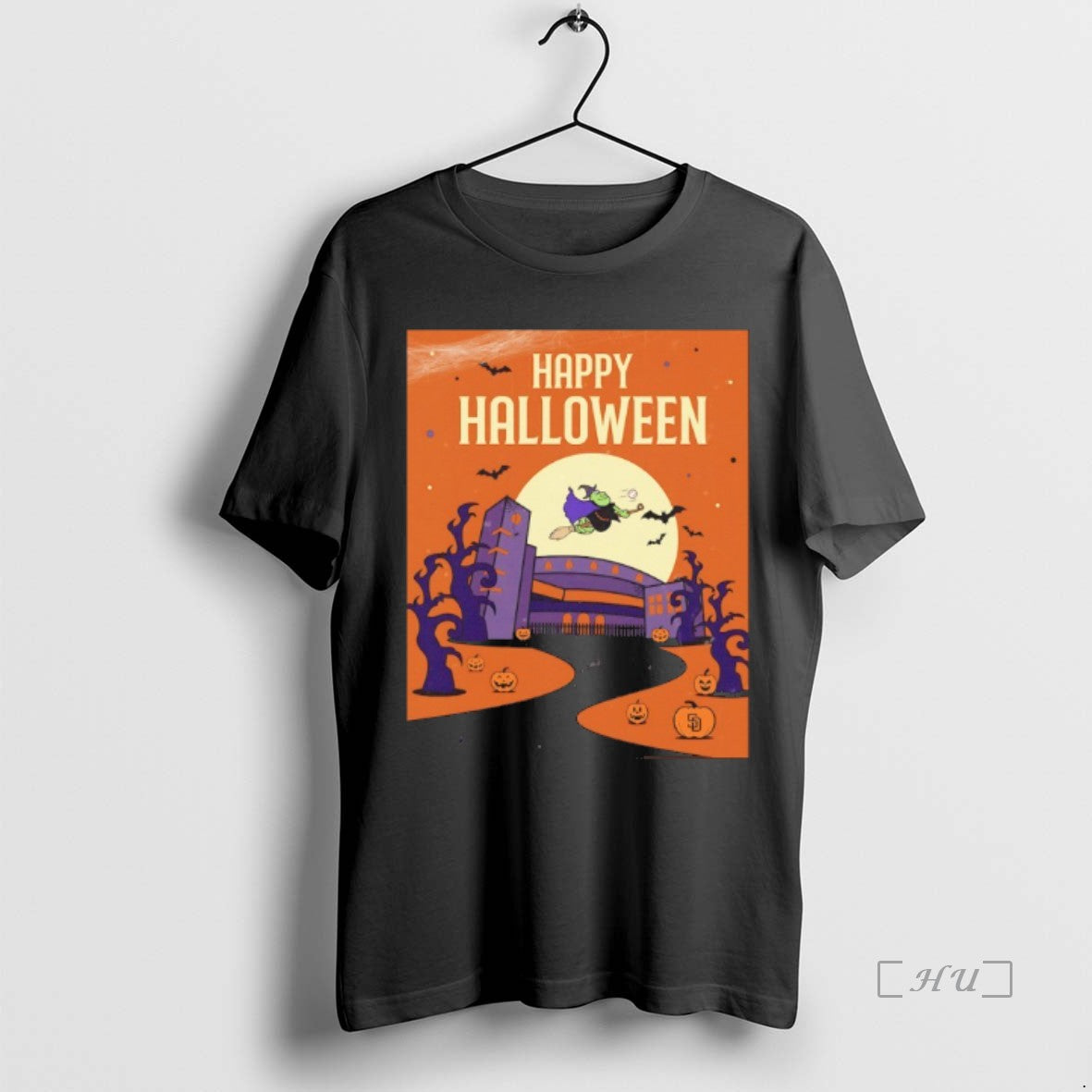 Officials San Diego Padresa Happy Halloween 2025 Premium T Shirt Sweater