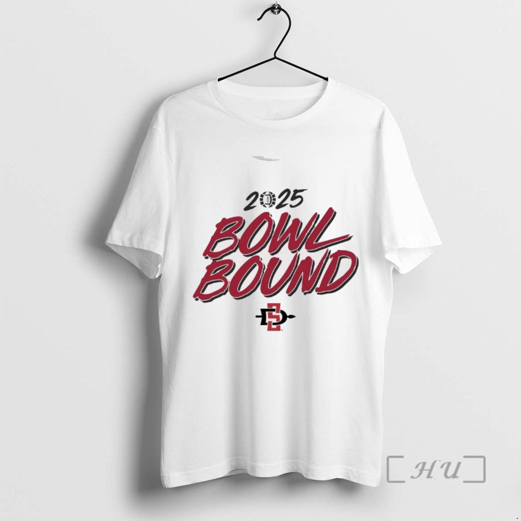Officials San Diego State Aztecs Football Ncaa 2025 Bowl Bound T Shirt Sweater