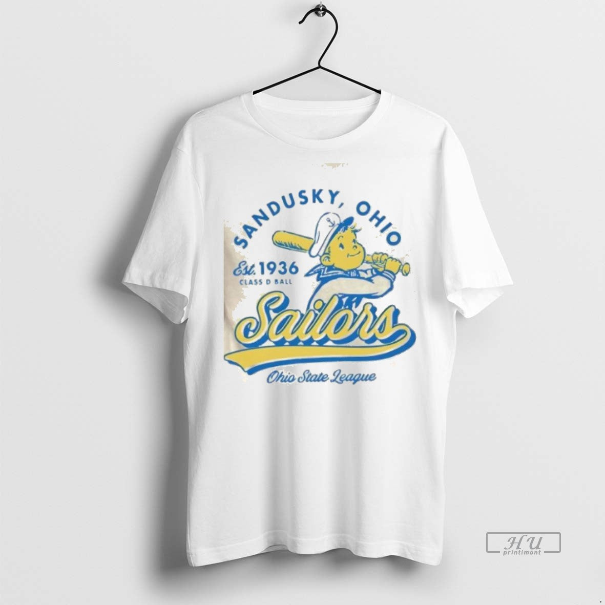 Officials Sandusky Sailors Ohio Vintage Defunct Baseball Teams Premium Tee Shirt Sweater
