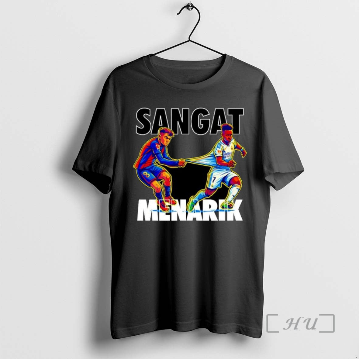Officials Sangat Menarik Pedri Pulling Vini Jr 7 Ornaments Tee Shirt Sweater