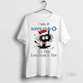 Officials Santa Black Cat Light X Sams Club Logo Its Fine Everything Is Fine Premium