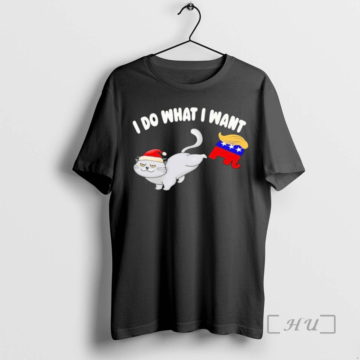 Officials Santa Cat I Do What Want Tee Shirt Sweater