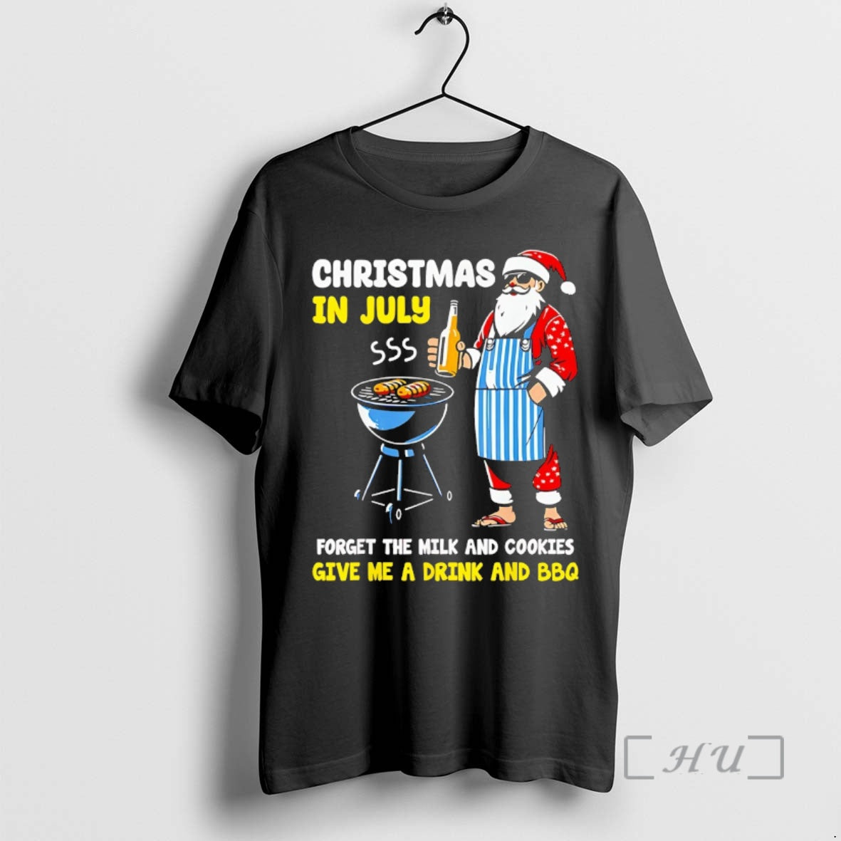 Officials Santa Christmas In July Forget The Milk And Cookies Give Me A Drink And