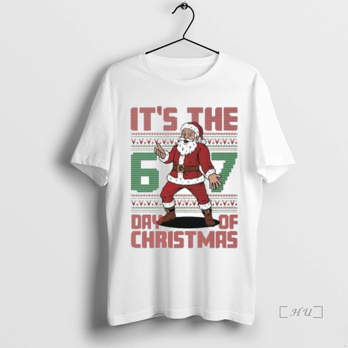Officials Santa Claus 6 7 Day Of Christmas Ugly
