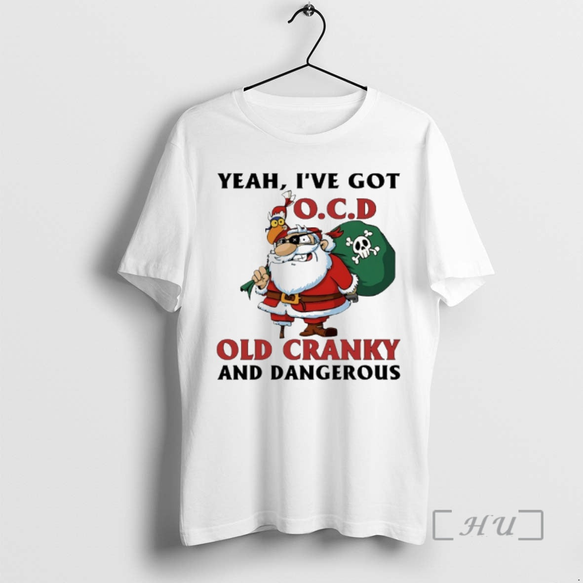 Officials Santa Claus Christmas Yeah Ive Got Old Cranky And Dangerous Premium T Shirt Sweater