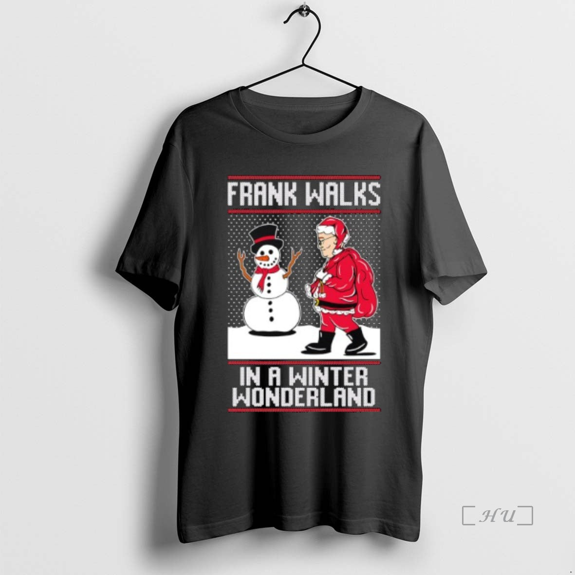 Officials Santa Claus Frank Walks In A Winter Wonderland