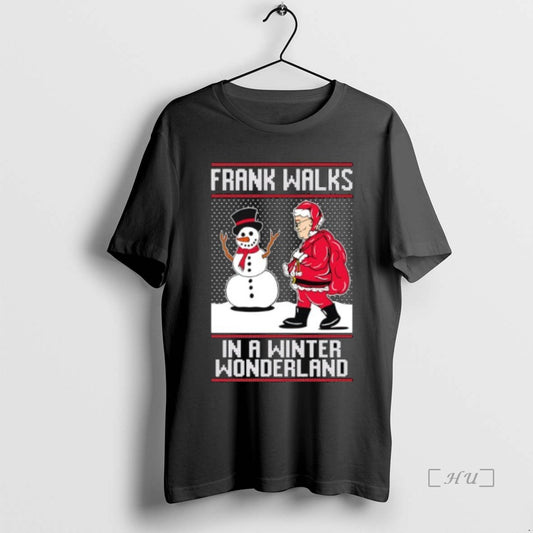 Officials Santa Claus Frank Walks In A Winter Wonderland