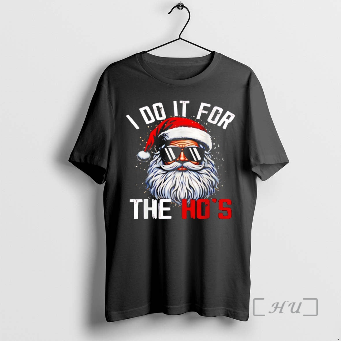 Officials Santa Claus I Do It For The Hos Christmas Premium T Shirt Sweater