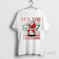 Officials Santa Claus It Is The 6 7 Day Of Christmas Premium T Shirts Sweater