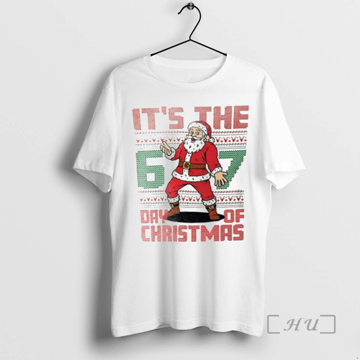 Officials Santa Claus It Is The 6 7 Day Of Christmas Premium T Shirts Sweater
