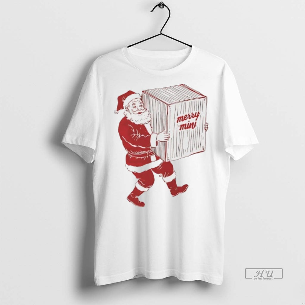 Officials Santa Claus Merry Mini Christmas Vintage Tee Shirt Sweater