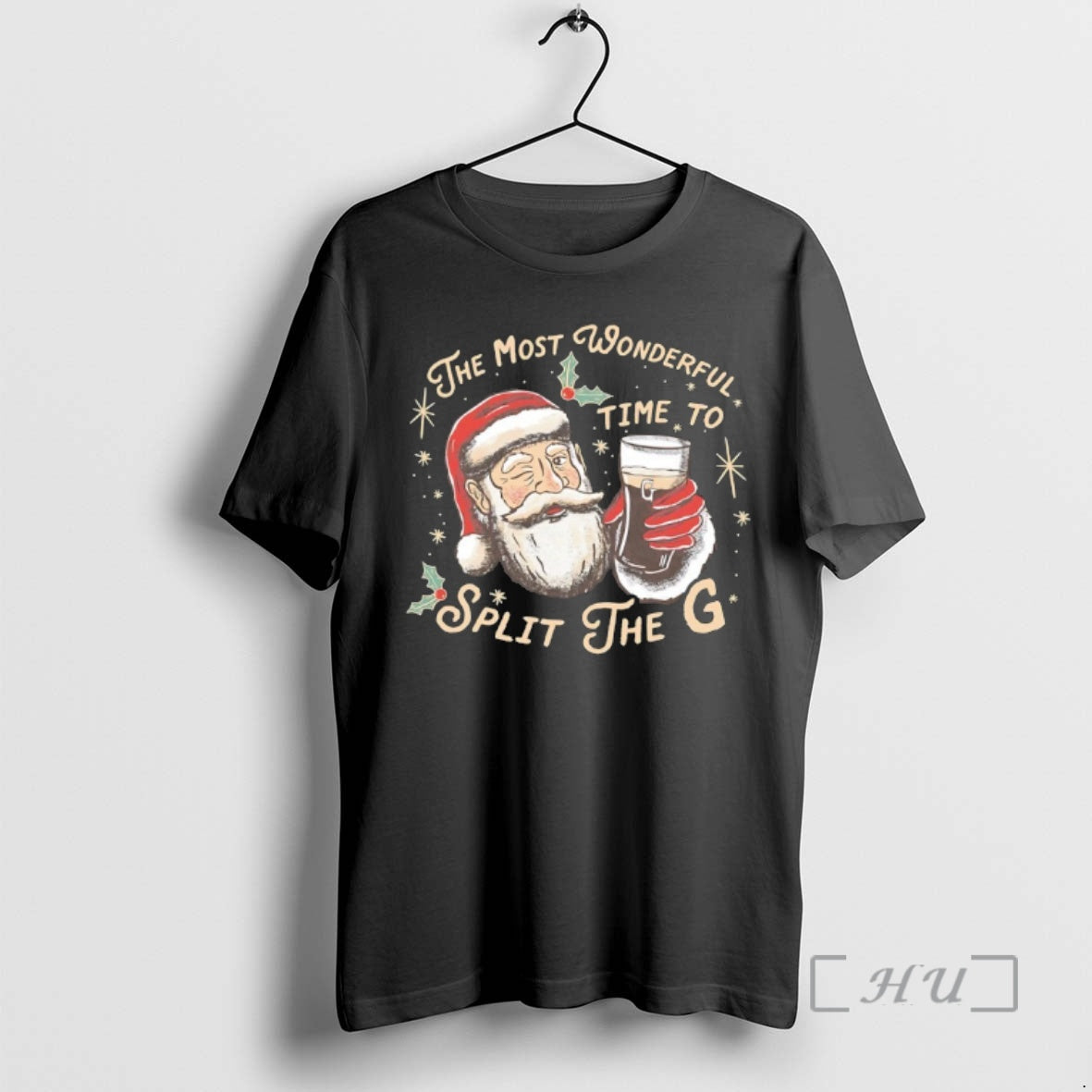 Officials Santa Claus The Most Wonderful Time To Split The G Ugly Premium T Shirts