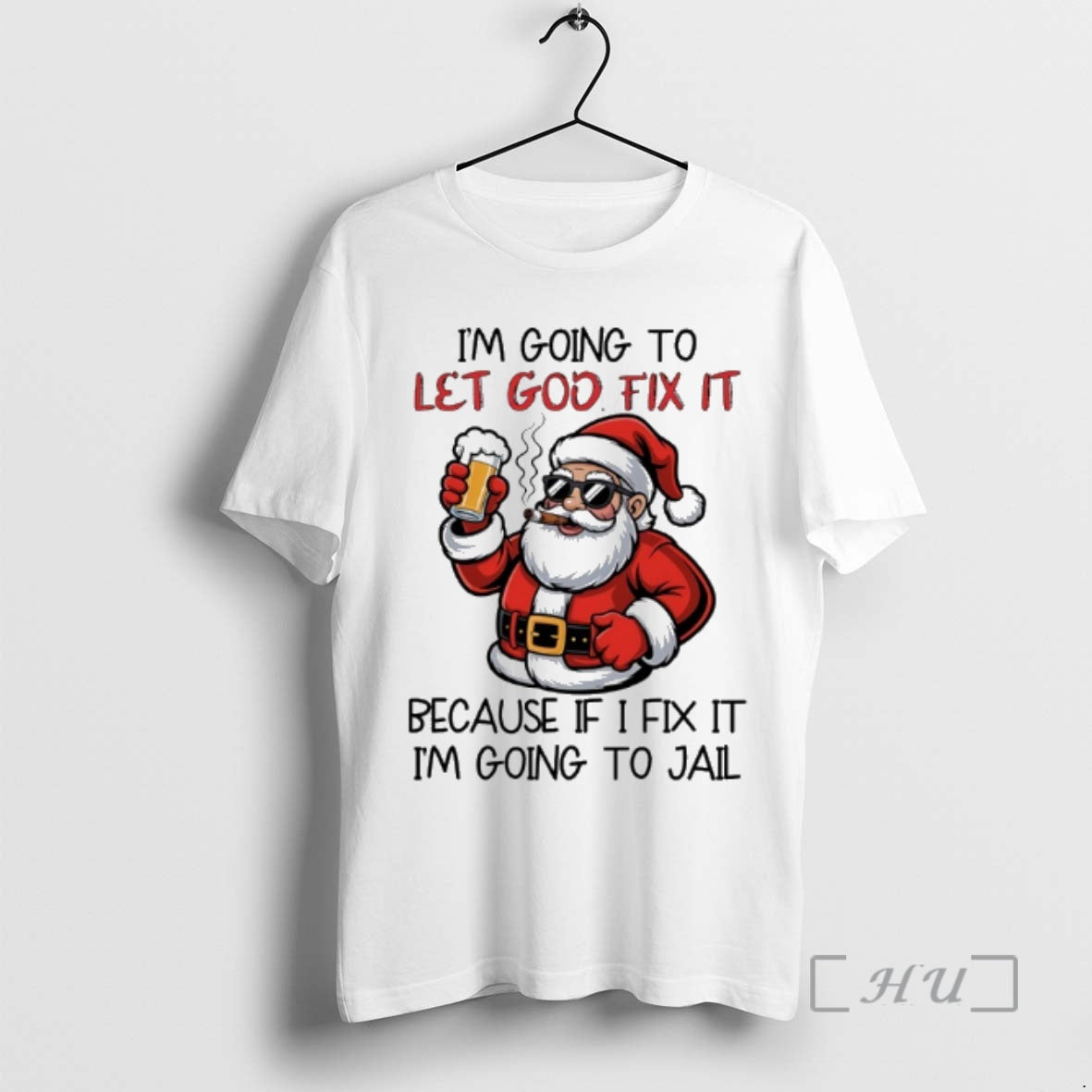 Officials Santa Claus Drink Beer And Cigar Im Going To Let God Fix It Because