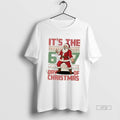 Officials Santa Claus Its The 6 7 Day Of Christmas Ugly Premium Tee Shirt Sweater