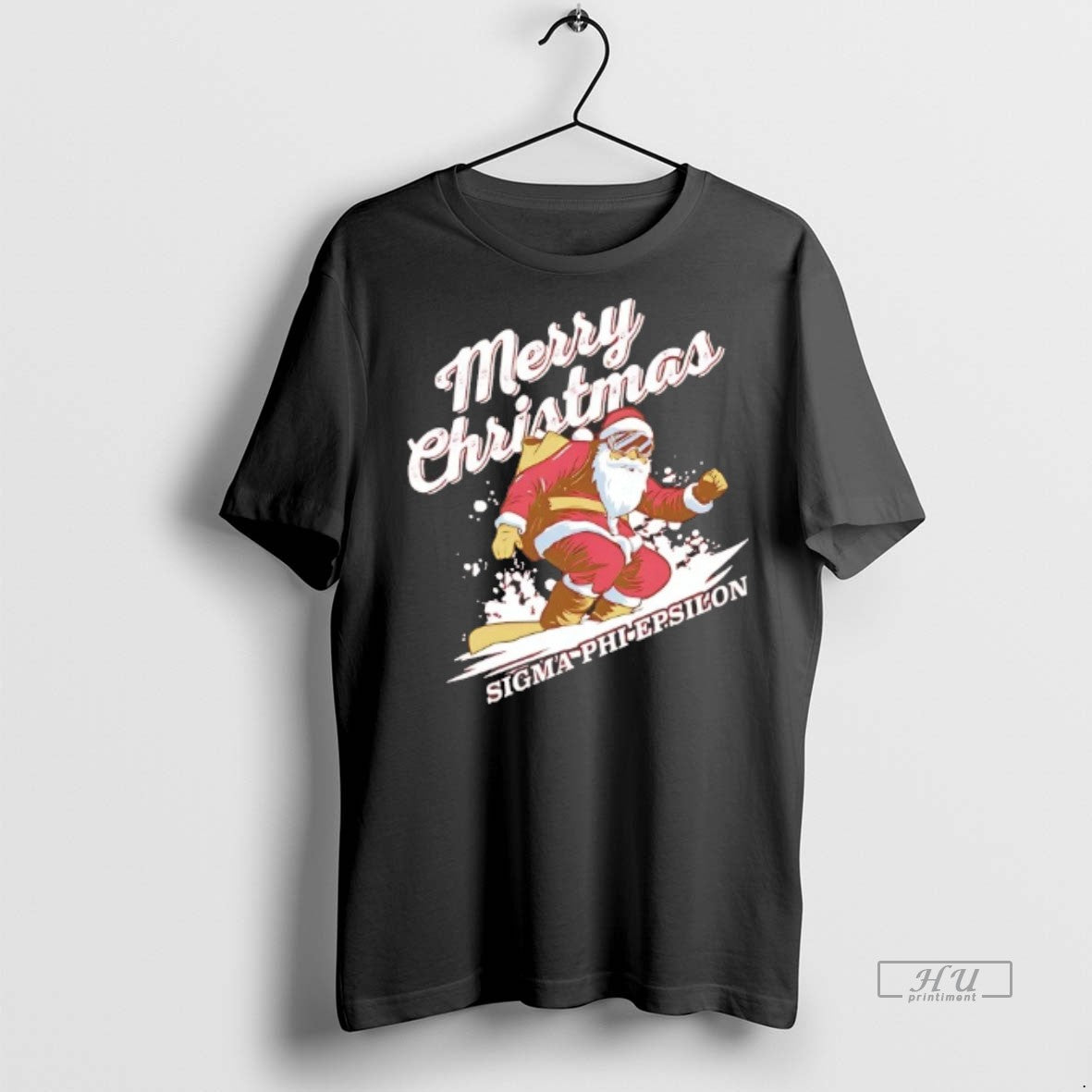 Officials Santa Claus Merry Christmas Sigma Phi Epsilon Tee Shirt Sweater