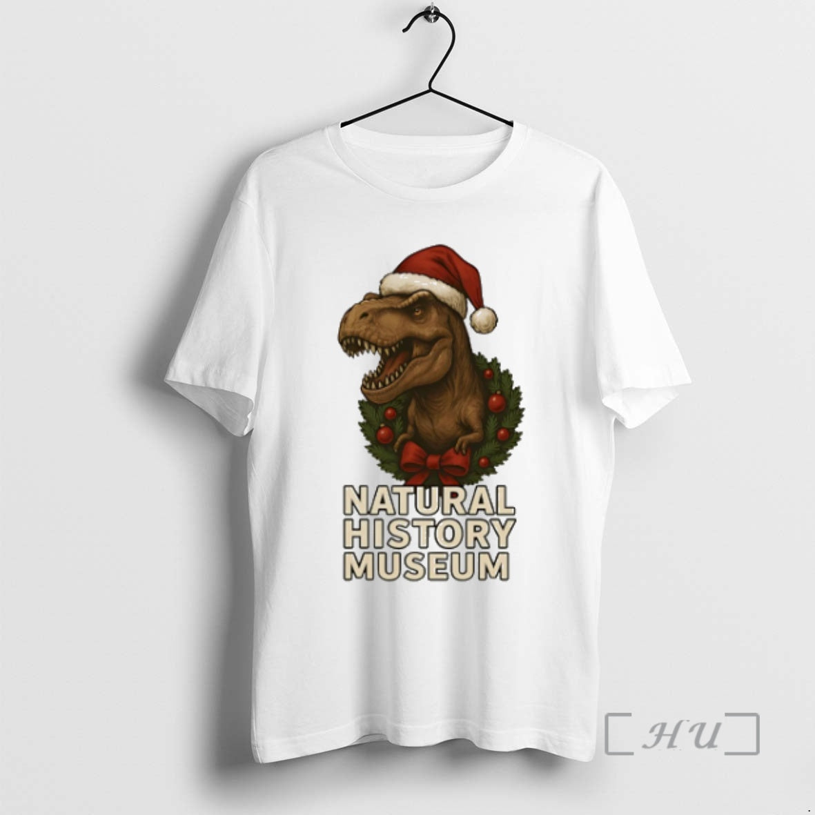 Officials Santa Dinosaur Natural History Museum Christmas