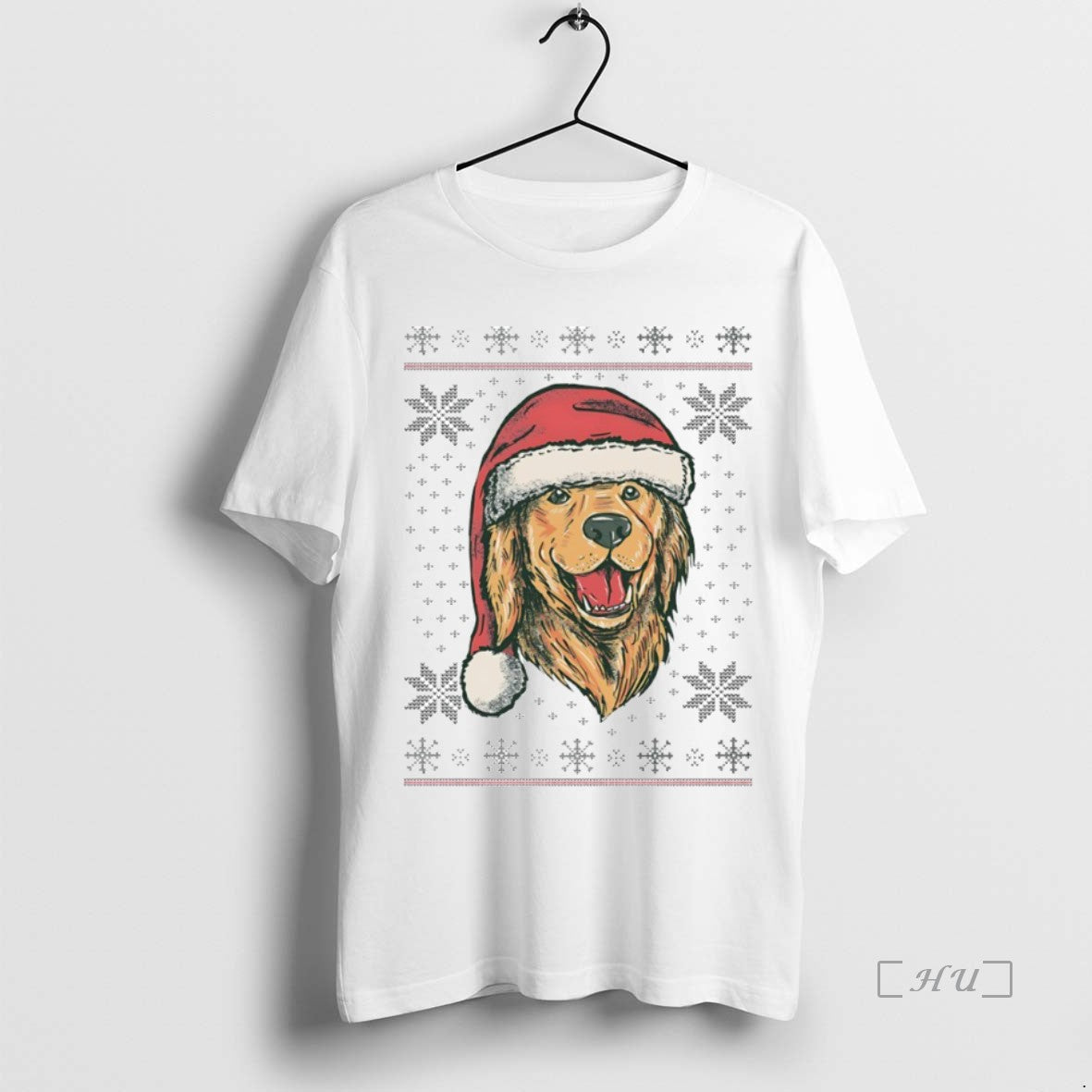Officials Santa Dog Ugly Christmas Circle